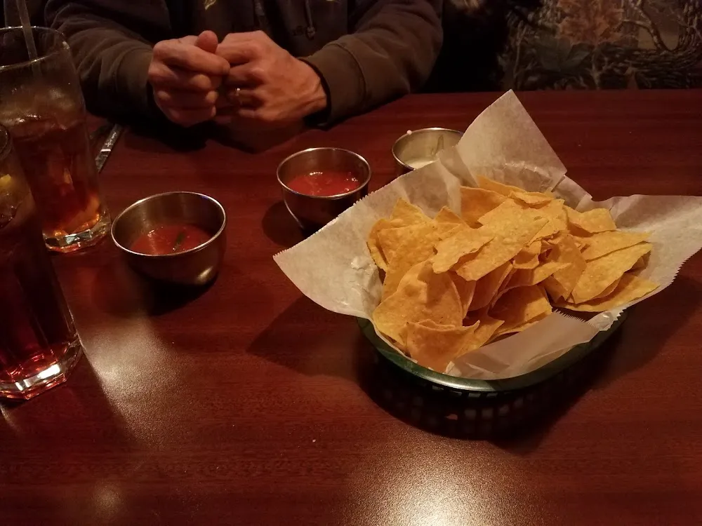 Queso and Two Tacos